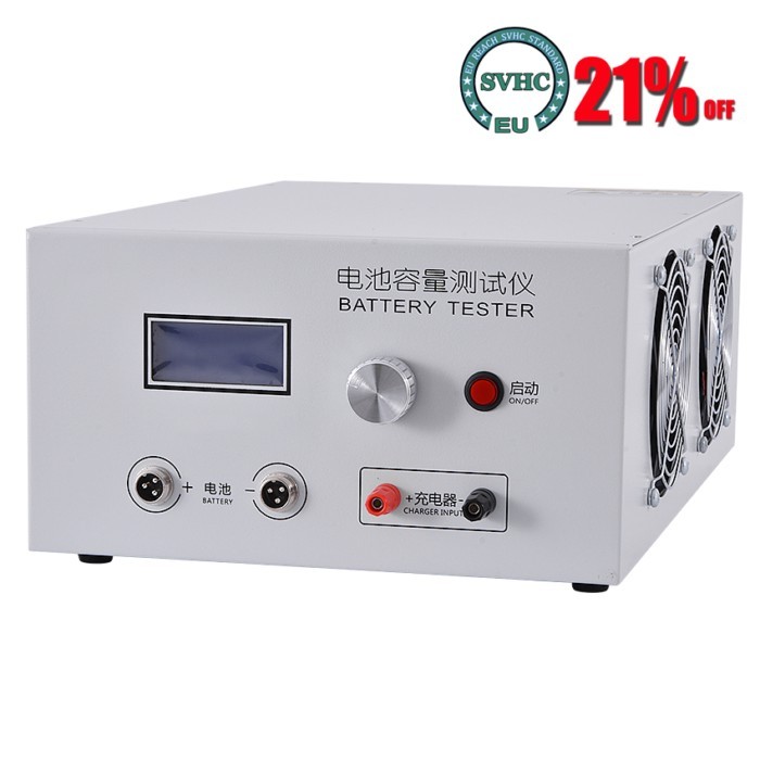 EBC-B20H 12-72V 20A Lead Acid Lithium Battery Capacity Tester Support External Charger Charging And