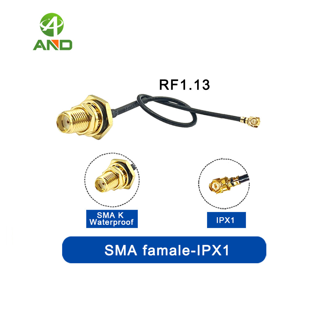 ใหม่ IP67 PIGTAIL SMA Female to IPEX1 ความยาว 100 มม.