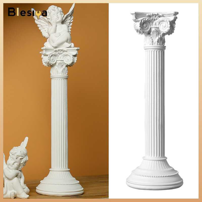 llar Statue Greek Column, Photo Prop Creative Decorative Modern Gift Figure for Desop Wedding Table