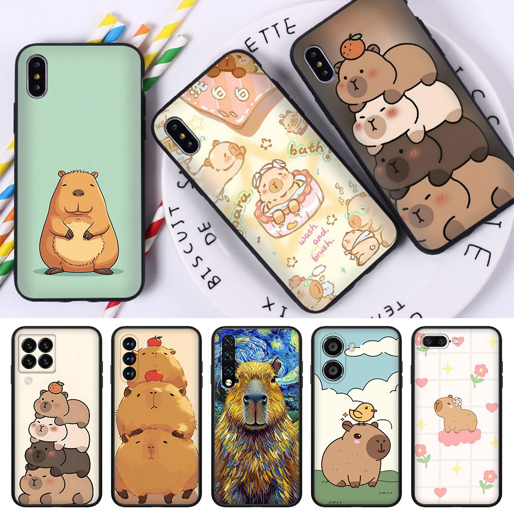 เคสโทรศัพท์ VIVO V40 Pro V40lite T3 Lite Z9 Lite TPU Soft Case 7S9C Capybara ฝาครอบป้องกัน