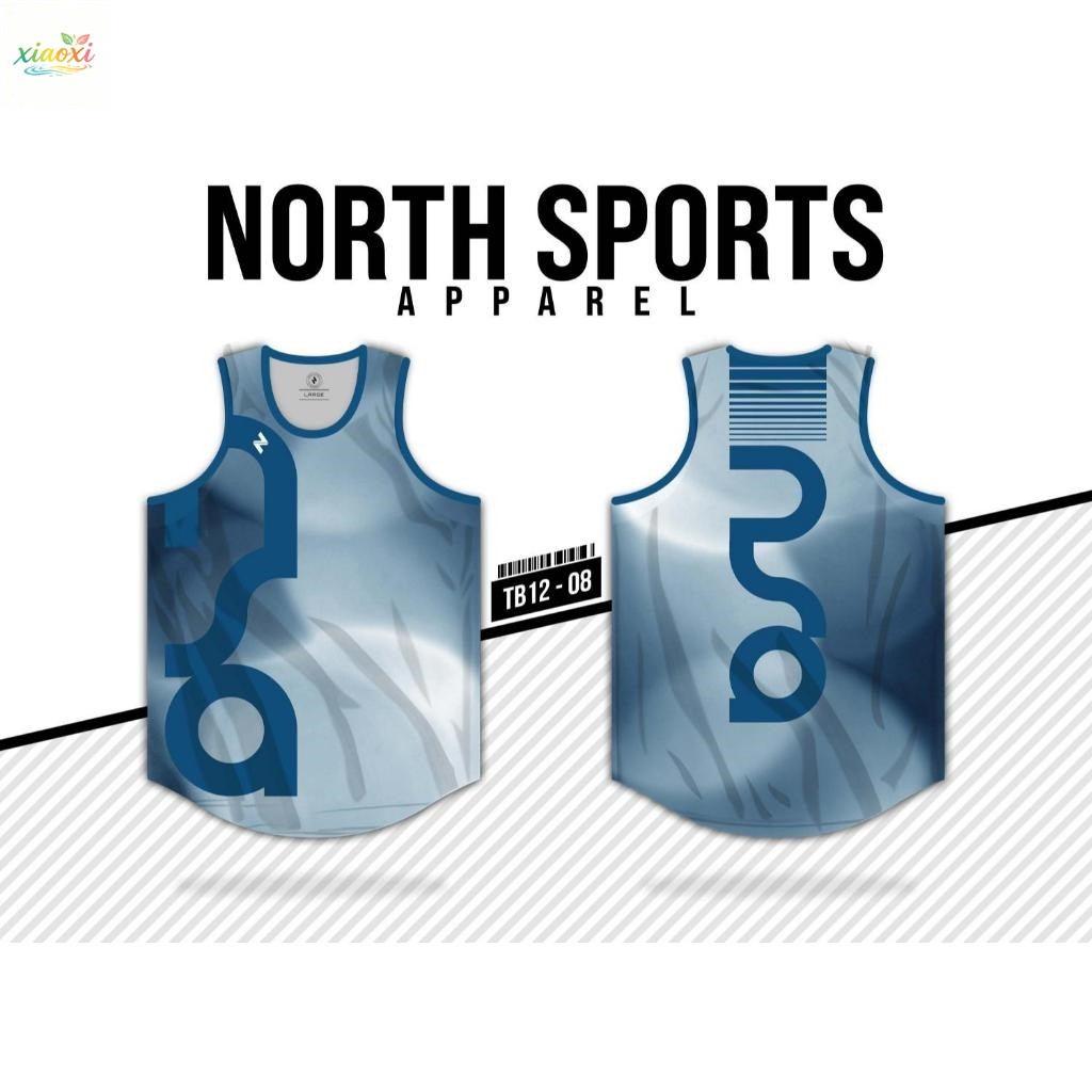 FRESH DROP TANKTOPS สําหรับผู้ชายใน FULL SUBLIMATION JULY 2026