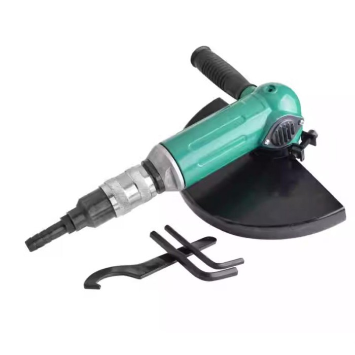 Pneumatic right angle grinder, 7 inch (180 mm) pneumatic angle grinder, air grinder