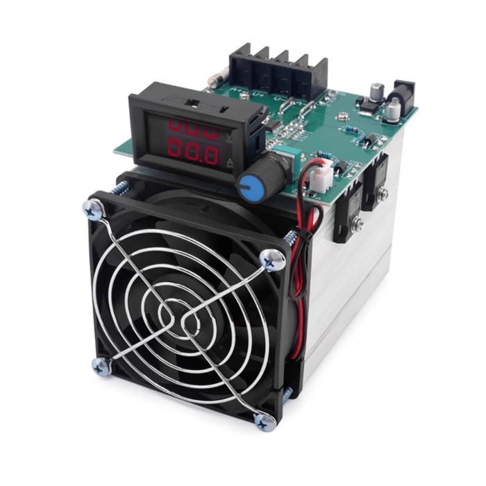 250W Electronic Load Module - Constant Current (CC) Mode, Digital Display, 100V Max, 0-20A Adjustab