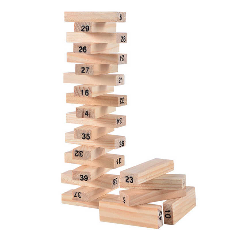 ck High Game Blocks Toy Classic Balance Brain Game Toy Intelligence Eduional Toys For Kids Children