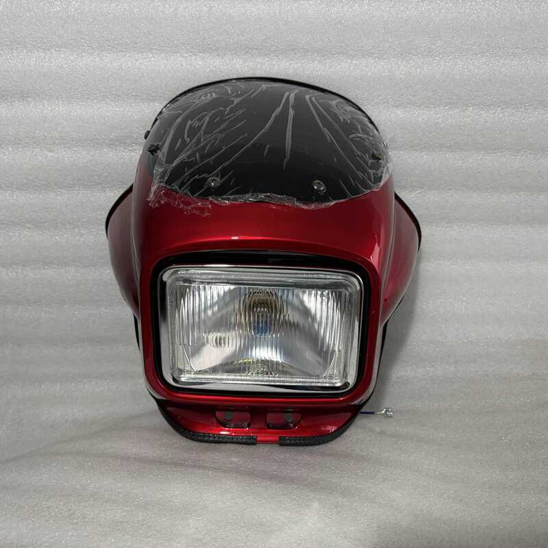 เหมาะสําหรับ Suzuki Diamond Leopard อุปกรณ์มอเตอร์ไซค์ HJ125K-2A Silver Leopard-3/7A Deflector ไฟหน้