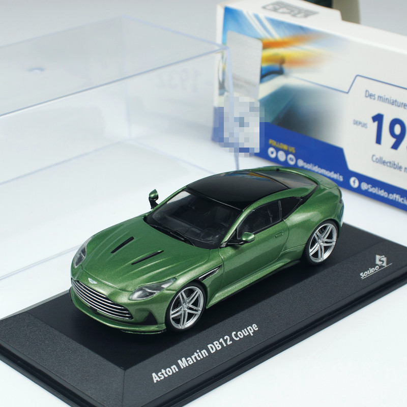 Solido 1: 43 ASTON MARTIN DB12 ASTON MARTIN รถรุ่นผลิตภัณฑ์สําเร็จรูป