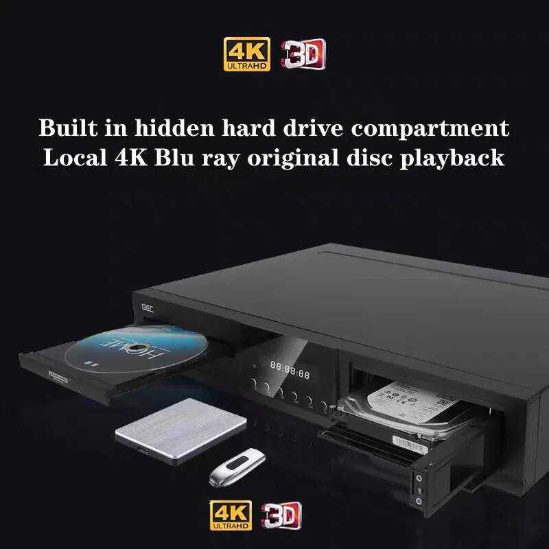 GIEC BDP-G5600 4K Blu Ray Hard Disk Home Disc 3D HD Channel Dolby Vision เครื่องเล่น DVD DTS ถอดรหัส