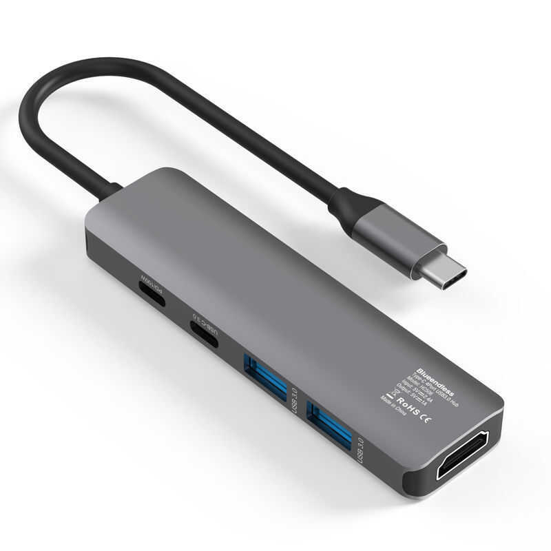 Docking Station ตัวแปลง hdmi 4k60hz144hz อะแดปเตอร์โทรศัพท์มือถือ typec Docking Station