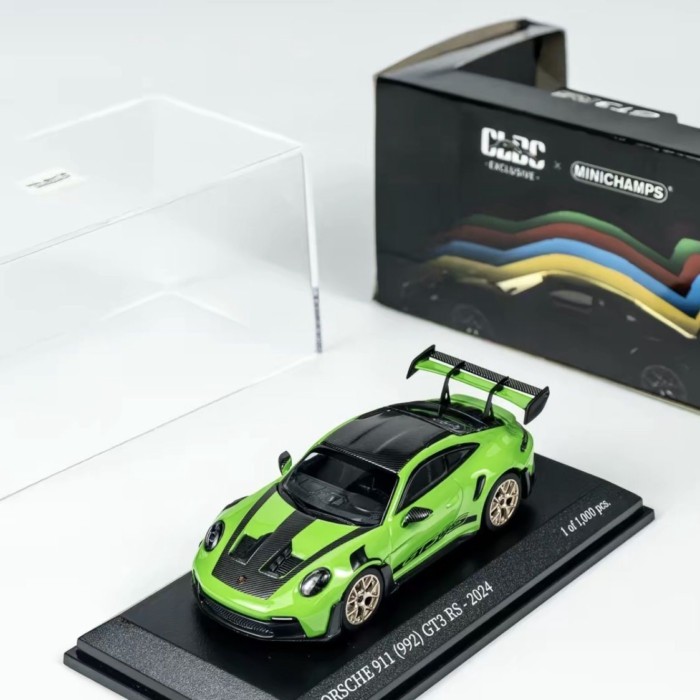 Mini Cut 164 Porsche 911 (992) GT3 RS 2024 โมเดลรถอัลลอย