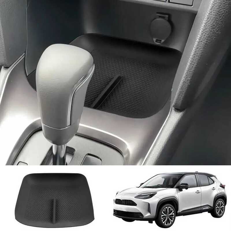 ซิลิโคนสําหรับ Toyota Central Control กล่องเก็บป้องกัน Bumps เสียงกันน้ํากันฝุ่นถ้วย Slot Pad ภายใน 