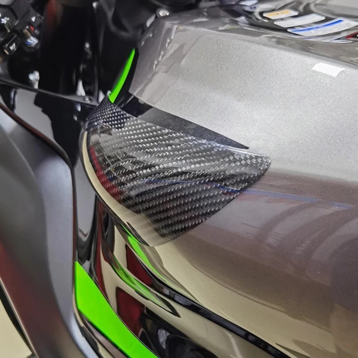 Carbon Composite Skin For Kawasaki Ninja ZX-6R ZX6R 2019-2025 ZX 636 6R 2024 Motorcycle Fuel Tank G