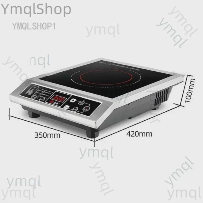 Induction Cooker 3500W High-power Stir-frying Button commercial electric cooker canteen induction c
