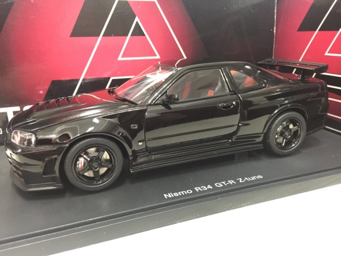 Autoart Autoart 1/18 Nissan Nissan GTR R34 Z-Tune สีดํา หายาก