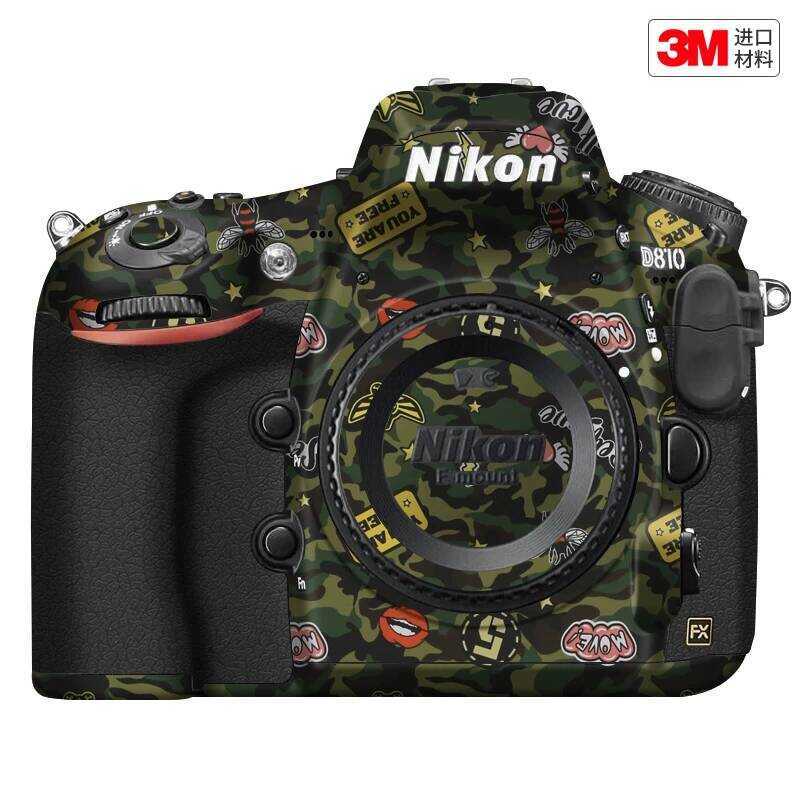 เหมาะสําหรับ Nikon D810 ฟิล์มป้องกันกล้อง Nikon d810 สติกเกอร์ร่างกายฟิล์มเปลี่ยนสี 3M