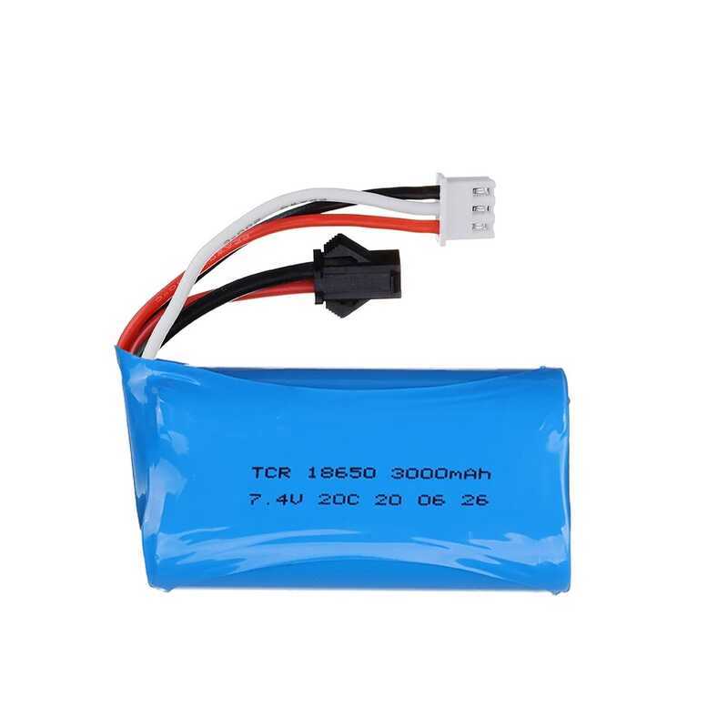 ah Lipo 18650 SM For Wltoys 104310 104311 S033g Q1 H101 18301/18302 18311 18312 Rc Boats Cars Tanks