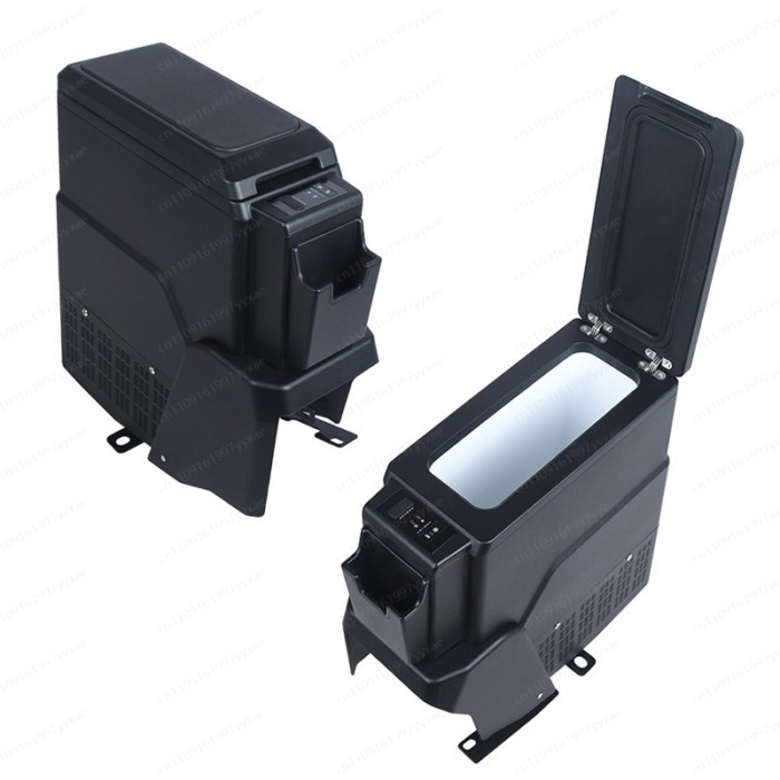 DC compressor car portable refrigerator, car refrigerator, camping freezer, mini car freezer