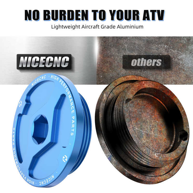 NICECNC ชุดฝาปิดเครื่องยนต์ ATV สำหรับ Yamaha Raptor 700 700R YFM Yfz450x YZ WR 250F 250 450F รุ่นป