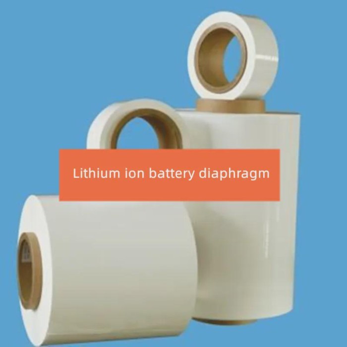 Li-ion battery diaphragm, ceramic Al2O3 alumina, high temperature resistant. Double-sided coating 1