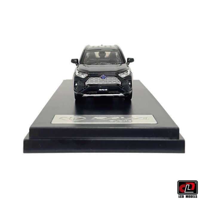 LCD 1: 64 Toyota RAV4 Black Alloy Closed Car Model