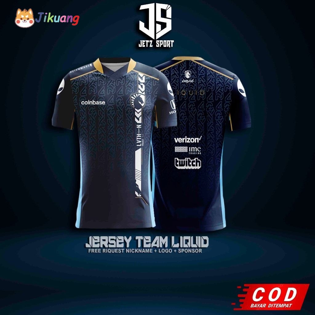 ล่าสุด 2025 Dota 2 Liquid Team Gaming Jersey Dota 2 เสื้อยืดเกม