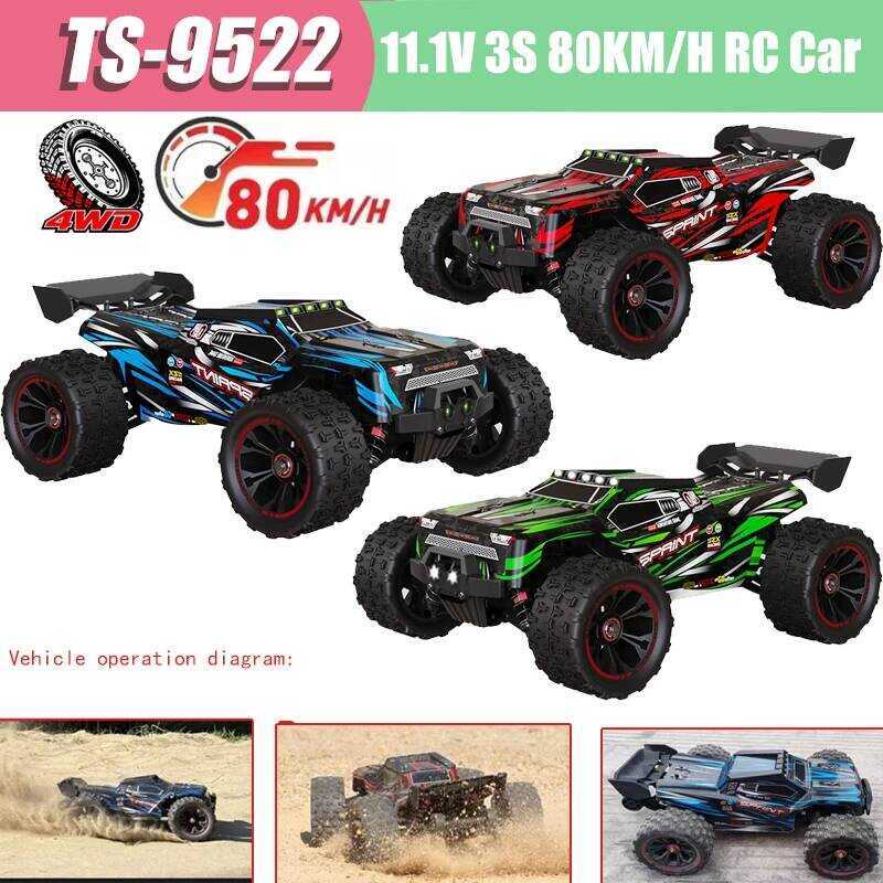 1:14 9522pro Professional Racing 85 กม./ชม. 4WD Brushless รีโมทคอนโทรลรถ Road-Off-Road Drifting Rc ร