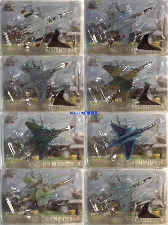 TAKARA Ocean Hall 1/200 World Airlines Museum F4 Ghost Fighter Aircraft สําเร็จรูปรุ่นยี่ห้อใหม่ Lim