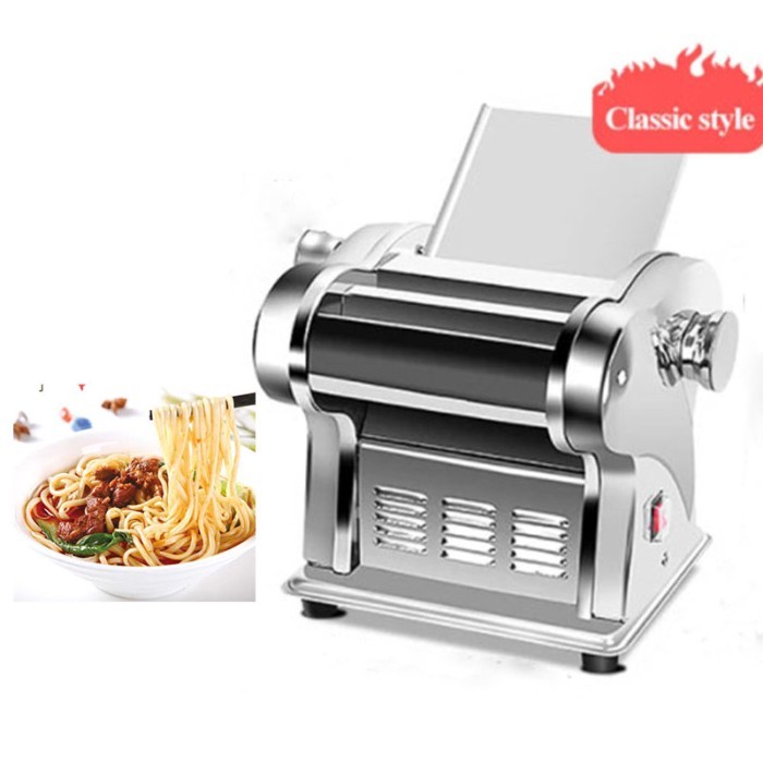 220V Household Fresh Pasta Machine Noodles Maker Noodle Cutter Four-knife Type Electric Automatic E