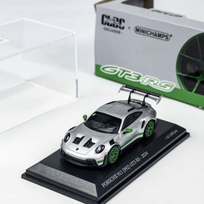 Mini Cut 164 Porsche 911 (992) GT3 RS 2024 โมเดลรถอัลลอย