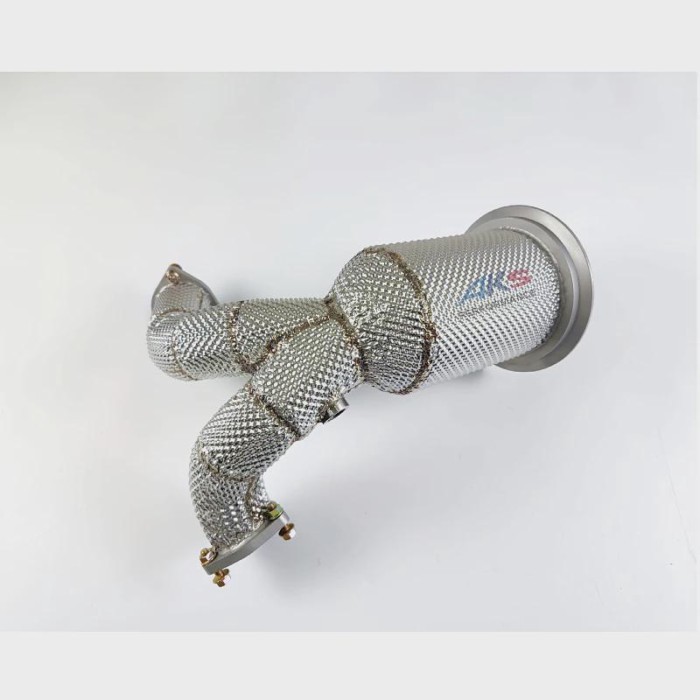 Heatshield Downpipe For Audi S4 S5 B9 3.0T Downpipe