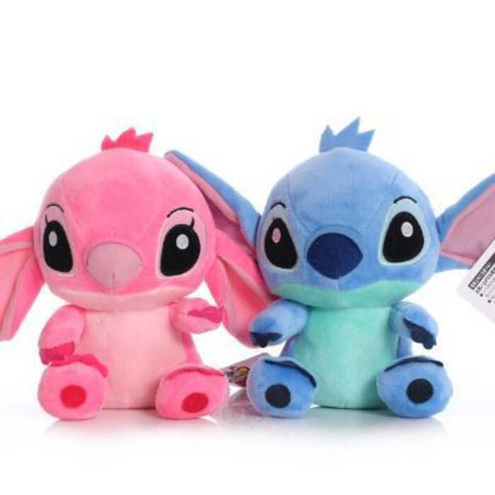 Star Treasure Stitch ของเล่นตุ๊กตาคู่ Stitch ตุ๊กตาคว้าตุ๊กตา