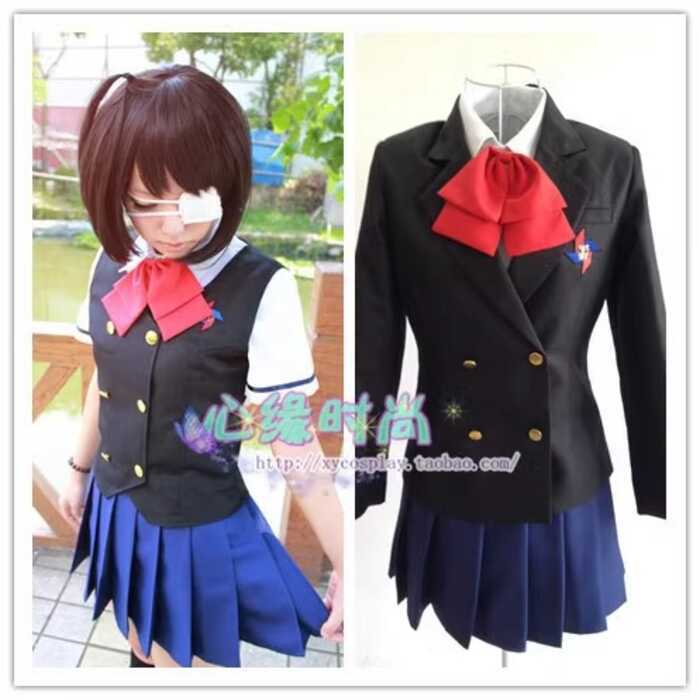 101 Mind Edge Another Narumi Akazawa Izumi Girls Uniform Free Eye Mask