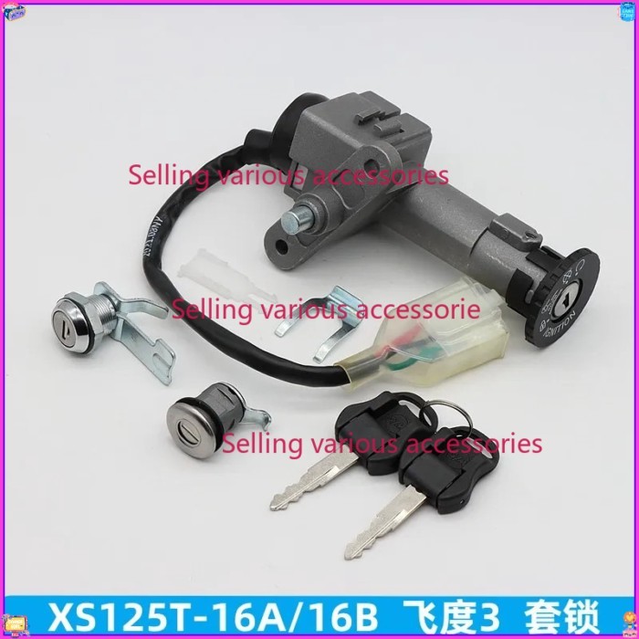 1 set Ignition Switch Lock For Sym Jet 14 125/50/200 XS125T-16A Xs125t-17a Motorcycle