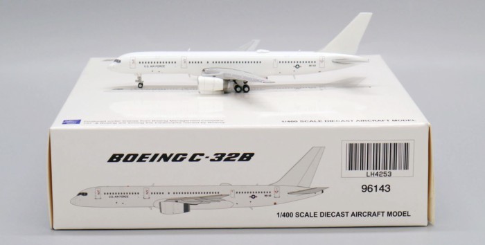 พร้อมสต็อก JC Wings US Air Force C-32B 99-6143 1: 400 Alloy รุ่น LH4253 Out of Print Model