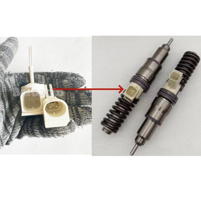 EUI Diesel Injector Solenoid Valve Plug 7204-0529 7204-0983 Nozzle Connector for Volvo Delphi E1 E3