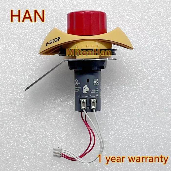 For 3HAC028357-025 CE3T-10R-02 DSQC679 3HAC028357-001 E-stop Stop Switch Button