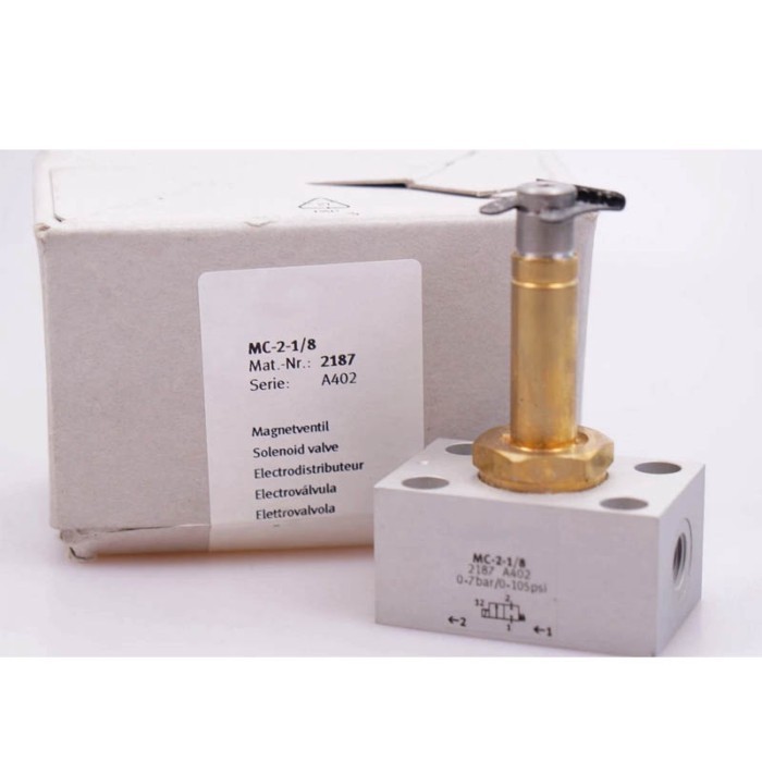 2187 Festo solenoid valve MC-2-1/8 new original