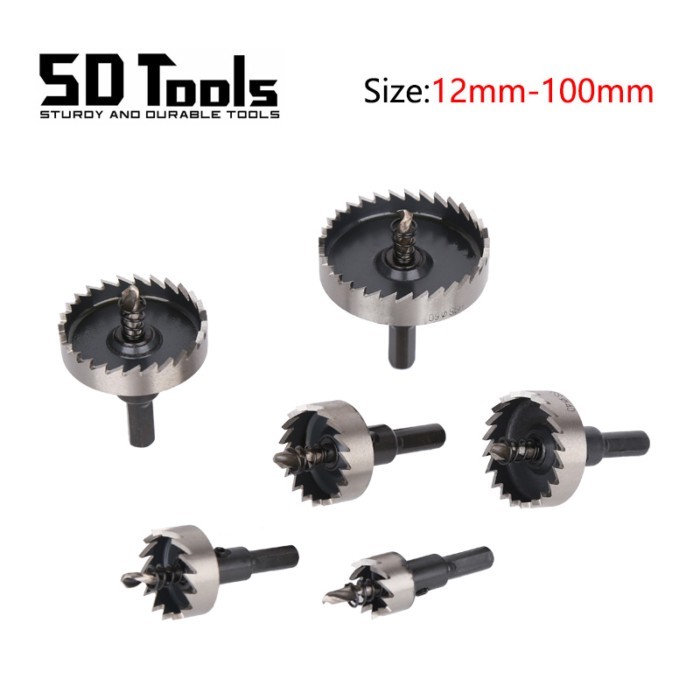 12-80mm High Quality HSS Drill Bits High Speed Steel Drill Bit Hole Saw For Stainless Steel Metal A