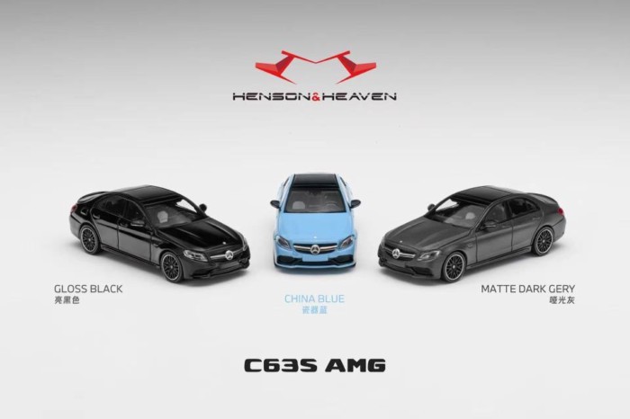 HH Model 1/64 Mercedes-Benz C63 AMG W205 โมเดลรถอัลลอย