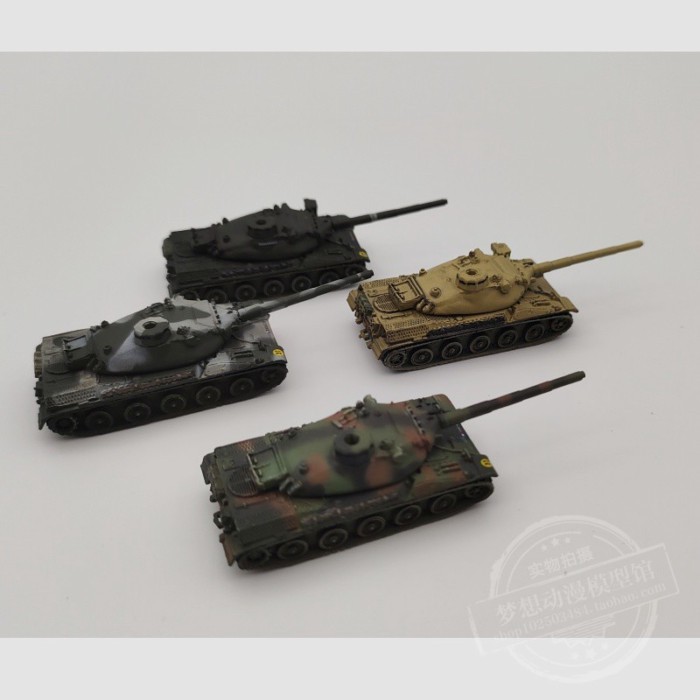 TAKARA Ocean Hall 1: 144 ถังพิพิธภัณฑ์ 9th France AMX30 ถังต่อสู้หลักรุ่นสําเร็จรูปออกจากรุ่นรถพิมพ์