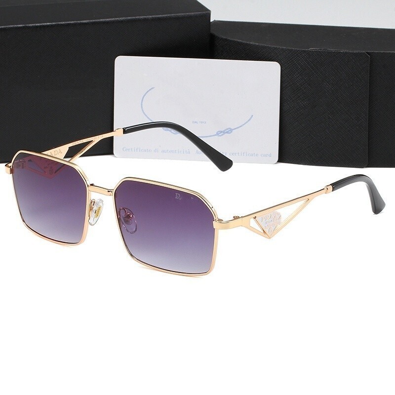แว่นกันแดด Aviator Glassesing แว่นกันแดดผู้หญิงกลางแจ้ง