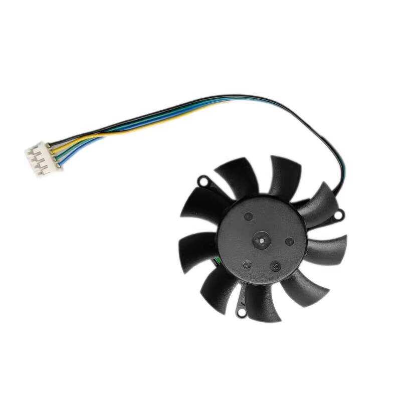 เหมาะสําหรับ Dell HD6450 ดูข้อความ 9400GT 9500GT รุ่นมินิสี่สายสมาร์ทควบคุมอุณหภูมิพัดลมกราฟิก