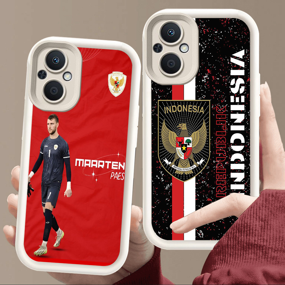 เคสสําหรับ OPPO Reno 7Z Find X5 8 7 8Z Lite 5G Soft White E75 Football Star