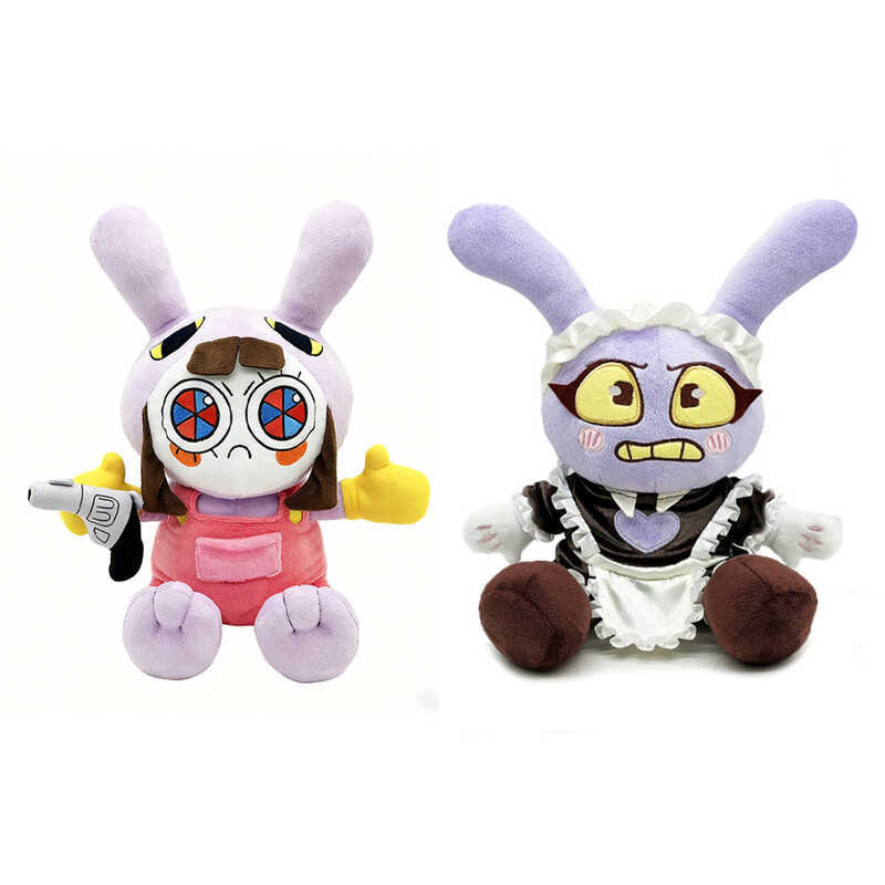 Maid Jax Plush Digital Circus 5 ตุ๊กตาของเล่นตุ๊กตาผ้ากํามะหยี่