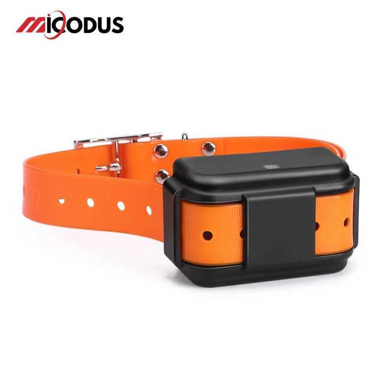 MiCODUS 4G สุนัข GPS Tracker การล่าสัตว์สุนัขคอ MP50G 4000mAh กันน้ํา IPX7 Realtime Track เส้นทาง Pl