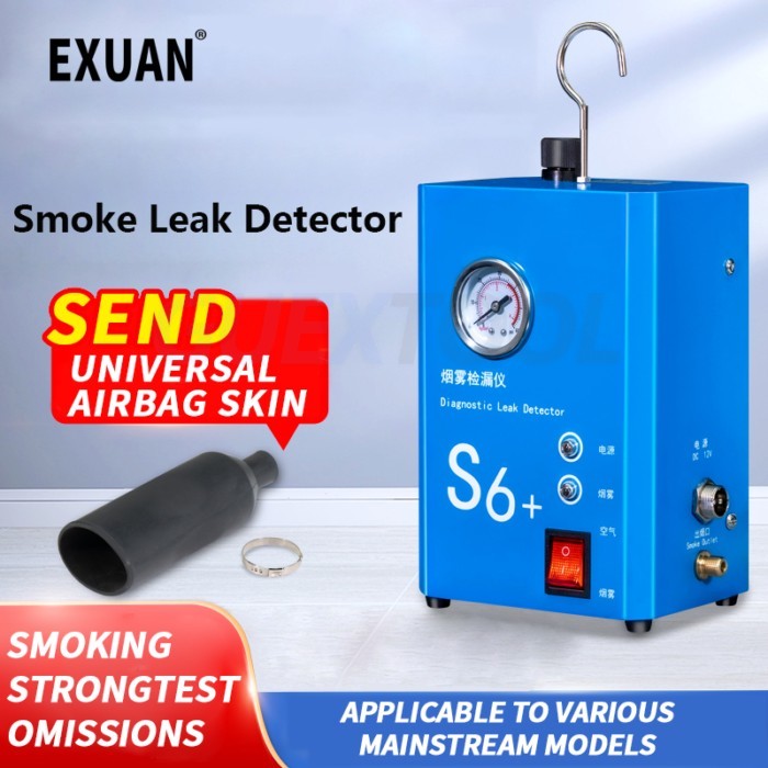 Car Smoke Leak Detector Automotive Smoke Machine Motorcycle Fuel Pipe System Vacuum Test  Analyzer