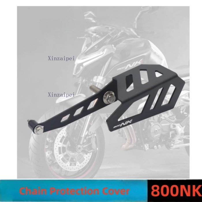For CFMOTO 800NK 800MT Chain Protection Cover Modification CF800-5-7 Chain Baffle Cover Upgrade Pro