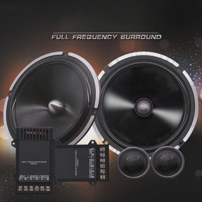 New Car Audio Front Door Modified Speaker Surging MTX6.5 Inch Set