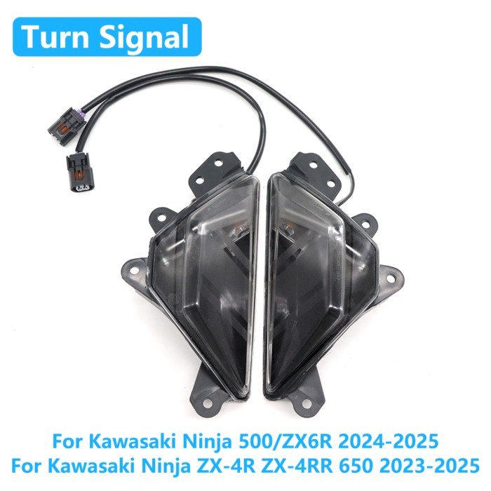 Motorcycle Accessories Turn Signals Lights For Kawasaki Ninja 500 650 ZX6R ZX4R ZX4RR NINJA500 NINJ