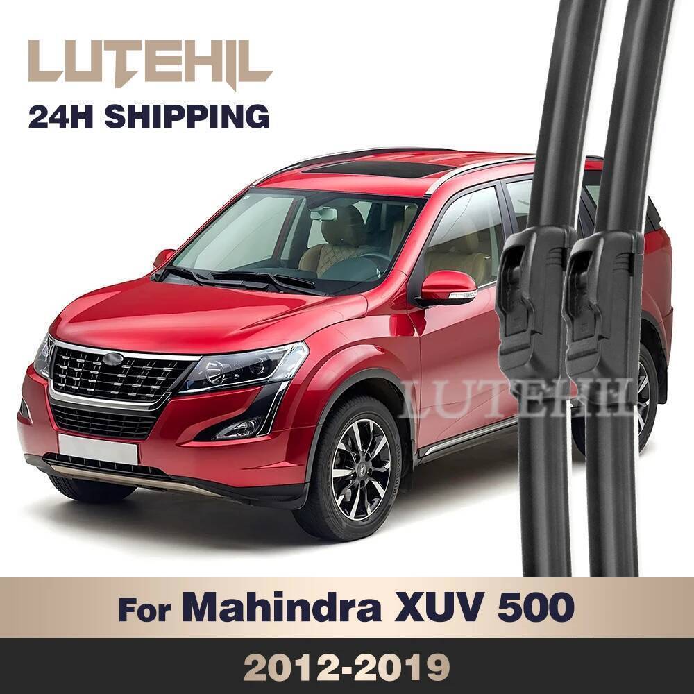 สําหรับ Mahindra XUV 500 2012-2019 2013 2014 2015 2016 2017 2018 Wiper ใบปัดน้ําฝนด้านหน้ากระจกกระจก