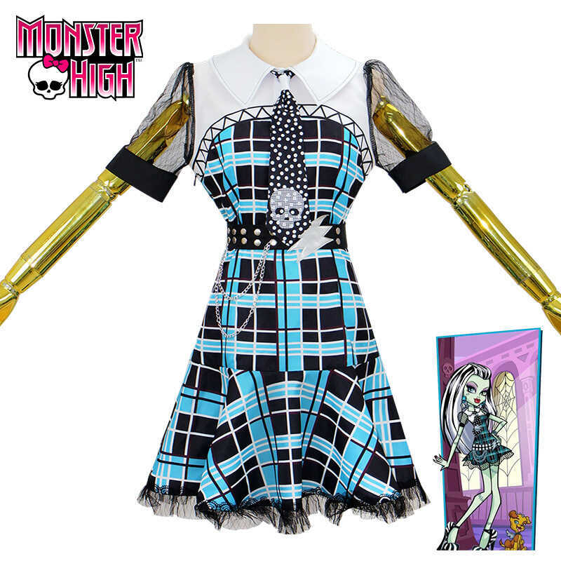 Elf High School cos เสื้อผ้า Monster High School Animation รุ่น Frankie Stanky cospy Performance เสื